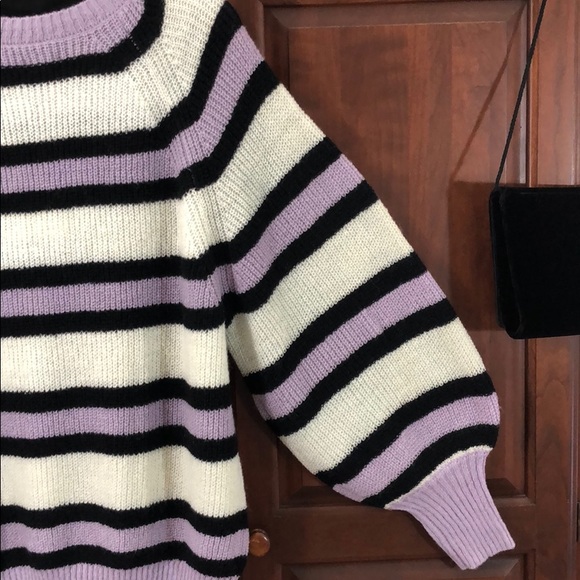 HP🏆New! Orchid Petal Charlie Stripe Lite Sweater - Picture 5 of 8